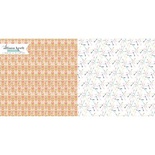 Лист скрапбумаги Webster's Pages To the Point, 30х30 см, двусторонняя