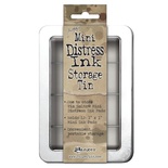 Коробочка для хранение мини-дистресс-чернил Ranger - Distress Minis Storage Tin