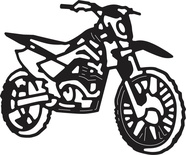 Ножи от Cheery Lynn Designs -Dirt Bike