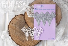 Нож для вырубки Fantasy «Кружево дранка М» размер: 9,3*6 см