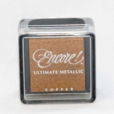 Чернила Tsukineko Encore Ultimate Metallic Small Ink Pad - Copper