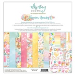 Набор скрапбумаги Mintay Papers by Karola - Forever Young, 30х30 см, 12 листов, двусторонняя