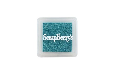 Пигментные чернила от Scrapberry's -Мерцающий бирюзовый