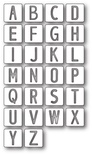 Ножи от Memory Box - Alphabet Tile Letters craft die