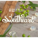Чипборд ScrapBox - Надпись Sweetheart Hi-303