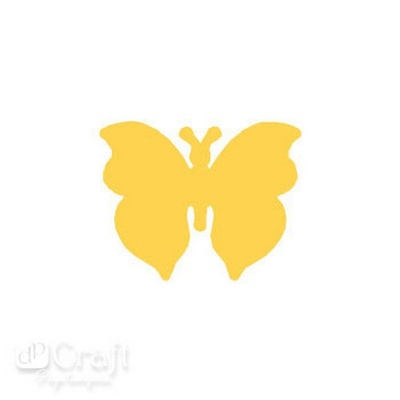 ДЫРОКОЛ ФИГУРНЫЙ 2,5СМ БАБОЧКА 4, TM dpCraft (Dalprint)