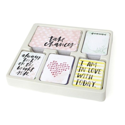 Набор карточек Project Life by Becky Higgins - Core Kit - Inspire, 616 штук