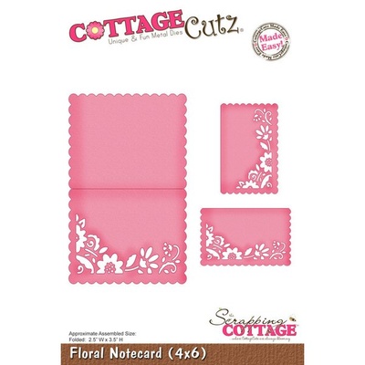 Лезвие CottageCutz Floral Notecard, размер 10х15 см