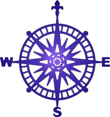 Нож для вырубки от Cheery Lynn Designs - Ship's Compass