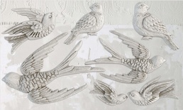 Молди від IOD - Birdsong 6x10 Decor Moulds™, 15x26 см