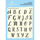 Набор штампов от Cherrylana - "Modern Calligraphy" англ, заглавные