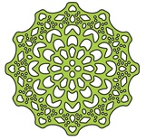 Лезвие Canadian Kaleidoscope Tiny Doily от Cheery Lynn Designs, 1 шт.