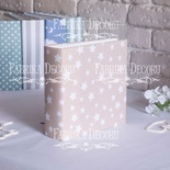 Заготовка альбома в мягкой обложке Бежевые звезды, TM Fabrika Decoru