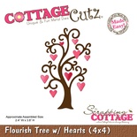 Лезвие CottageCutz - Flourish Tree, 10х10 см