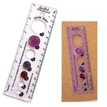 Инструмент для квилинга Quilled Creations - Circle sizer ruler