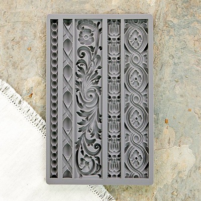 Молды силиконовые от Prima - Iron Orchid Designs - Vintage Art Decor Mould - Moulding 1