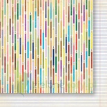 Лист двусторонней скрапбумаги от Galeria Papieru - изучение жизни 02, 30,5х30,5 см