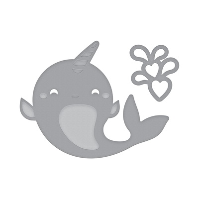 Ножи для вырубки от Spellbinders - Happy Narwhal