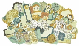 Набор высечек от Kaisercraft - Hidden Treasures - Die Cut Collectables, более 50 шт