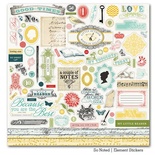 Набор наклеек Carta Bella So Noted - Element Sticker, размер 30х30 см