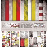 Набор двусторонней скрапбумаги от 7 Dots Studio - Yuletide - Collection Kit, 12 шт