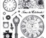 Набор акриловых штампов HOTP - Timeless Stamp Set, размер 14х17,8 см