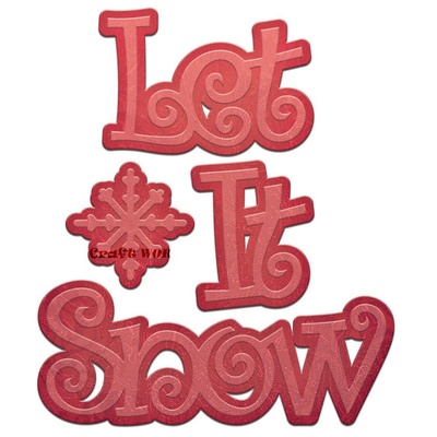 Ножи от Spellbinders – Let It Snow