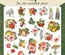 Набор высечек коллекция Summer botanical diary 58 шт, ТМ Фабрика Декора