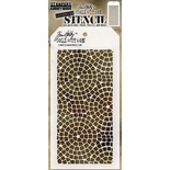 Маска Tim Holtz  - Stampers Annon Layered Stencil 4.125"X8.5" - Mosaic - Мозаика