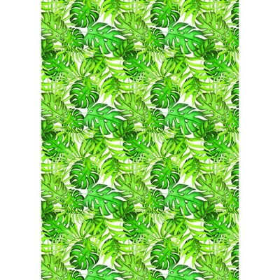 Оверлей Green wild tropics 21х29,7 см, ТМ Фабрика Декора