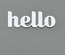 Нож от Birch Press Design - Hello sugar script, 1 шт.