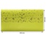 Отрез кожзама с тиснением  золотой фольгой Golden Dill Light green, 50см х 25см, ТМ Фабрика Декора