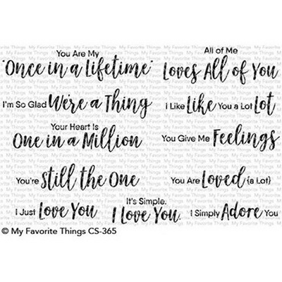 Акриловый штамп My Favorite Things - Sweet Nothings