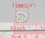 Сердце, имитация жемчуга, 11мм, цвет молочный, 10 шт.