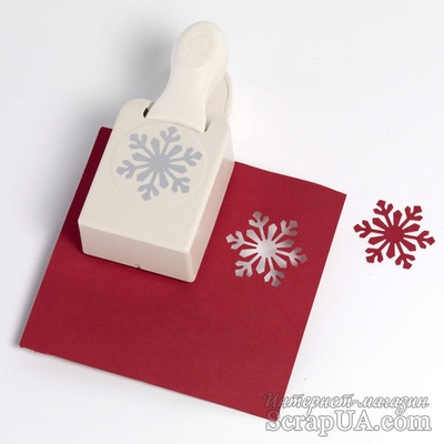 Дырокол фигурный  от Martha Stewart - Снежинка Гималайская - Snowflake Himalayan, 5 см