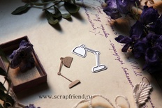 Нож для вырубки от Scrapfriend - Лампа, 2,5х3,5см