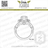 Акриловый штамп Lesia Zgharda Обручка RE090, 4,1*5см