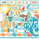 Наклейки от Echo Park - Splash Element Stickers