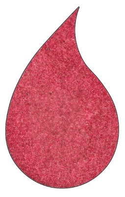 Пудра для эмбоссинга Wow - Primary Burgundy Red - Regular, 15 мл