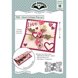 ПІД ЗАМОВЛЕННЯ - Karen Burniston Dies - Heart Collage Pop-Up