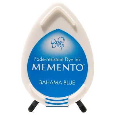 Чернила для штампинга Tsukineko - Memento Dew Drops Bahama Blue