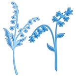 Нож для вырубки Spellbinders - Blue Bells and Lily of the Valley