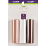 Набор термотрансферных листов от Cricut - Mini Everyday Iron-On Vinyl - Neutrals, 9х61см, 3 листа