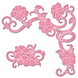 Ножи от Spellbinders - Hibiscus Corner - Гибискус, уголок