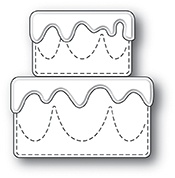 Нож для вырубки от Poppystamps - Frosted Cake