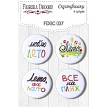 Набор скрапфишек Фабрика Декору из 4 шт. FDSC 037