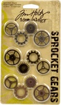 Набор металлических украшений от TimHoltz - Sprocket Gears