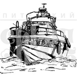 Акриловый штамп "Яхта"