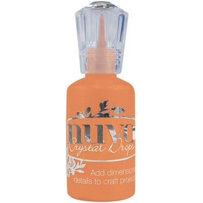 Жидкие жемчужные капли Tonic Studios - Nuvo Crystal Drops - Gloss - Ripened Pumpkin
