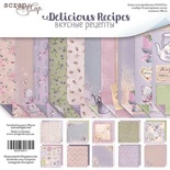 Набор двусторонней бумаги от Scrapmir - Delicious Recipes, 30х30 см, 10 шт